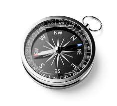 Compass with stainless steel casing